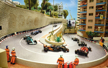 Formula 1 circuit in Monaco at Miniatur Wunderland